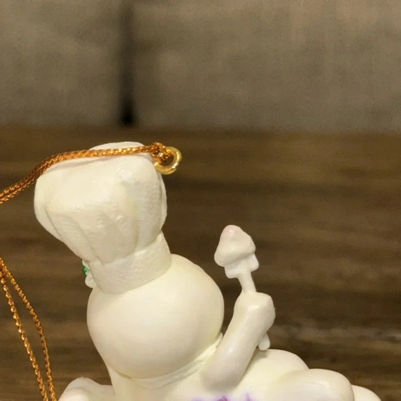 VTG 1997 The Pillsbury Co. Doughboy Christmas Holiday Tree Hanging Ornament JOY - Picture 9 of 10